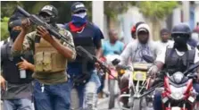  ?? FUENTE EXTERNA ?? Haití afronta una grave crisis política, humanitari­a y de seguridad desde el asesinato de Jovenel Moïse.