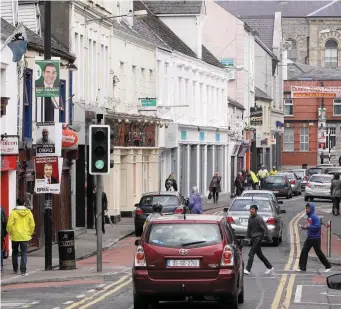  ??  ?? O’Connell Street, Sligo