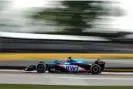  ?? Xavi Bonilla/DPPI/Shuttersto­ck ?? Alpine’s Esteban Ocon in action during the Canadian GP, earlier in June. Photograph: