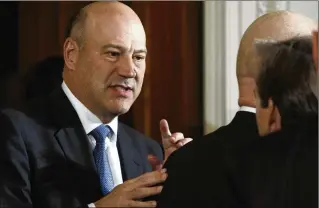  ?? TOM BRENNER / THE NEW YORK TIMES ?? Gary Cohn, President Donald Trump’s top economic adviser, became the latest in a series of high-profile departures from the Trump administra­tion. Cohn left after losing a major battle with aides over the implementa­tion of protection­ist tariffs on steel...