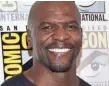  ?? AFP/GETTY IMAGES ?? Terry Crews declares “summer of freedom.”