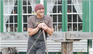  ?? ALEXI HOBBS ?? Mallard Cottage chef-owner Todd Perrin likes to reinvent traditiona­l Newfoundla­nd dishes.