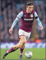  ??  ?? GREALISH: Desperate for promotion