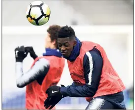  ?? (Photo AFP) ?? Ousmane Dembélé : des qualités, mais pas assez de buts...