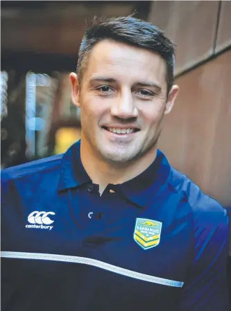  ??  ?? MARKET MOVER: Storm star Cooper Cronk may attract interest from the NSW Waratahs.