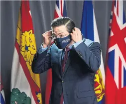  ?? SEAN KILPATRICK THE CANADIAN PRESS ?? The most spine-tingling portent of doom was provided by Conservati­ve finance critic Pierre Poilievre, who warned that the Bank of Canada was becoming an ATM for Prime Minister Justin Trudeau’s “insatiable spending.”