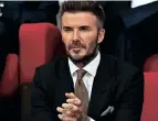  ?? NEIL HALL ?? DAVID Beckham has been mentioned among potential buyers of Manchester United.
| EPA
