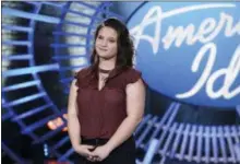  ?? PHOTO PROVIDED — ABC/NICOLE RIVELLI ?? Madison VanDenburg auditions on American Idol.