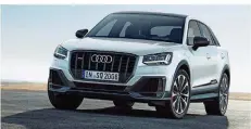  ??  ?? Das kompakte SUV Audi SQ2 startet im Februar. Mit 300 PS Leistung sprintet der Dynamiker auf Wunsch in weniger als fünf Sekunden von 0 auf 100 km/h.