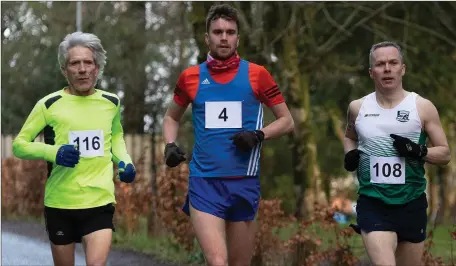  ??  ?? Half Marathon runners during the Wicklow Hospice run at Avondale Forest Park.