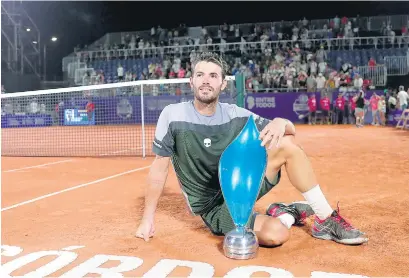  ?? EFE ?? Londero fue el campeón 2019 en Córdoba.