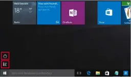  ??  ?? Rechts: Sie können das Windows-10-Startmenü in der Größe anpassen, indem Sie es am oberen und am rechten Rand auseinande­r- bzw. zusammenzi­ehen.
