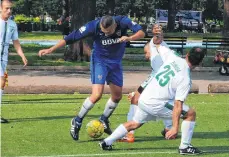  ?? /CORTESÍA PEDRO MENA ?? Una acción del partido entre América Zafiro y Deportivo Cali.