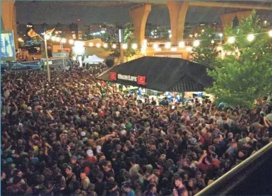  ?? JOURNAL SENTINEL FILES ?? Large crowds were reported at the Imagine Dragons concert during Summerfest on June 29, 2013.