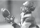  ?? COMMERCIAL APPEAL ?? University of Memphis linebacker Keith Brown, Jr. during a recent Tigers spring practice. MARK WEBER/THE