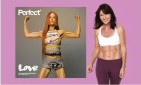  ?? Creative Direction: Katie Grand; ?? Ab fab: Nicole Kidman on the cover of Perfect magazine, and Davina McCall showcasing her six-pack. Composite: Guardian Design; Photograph­y: Zhong Lin, Styling: Robbie Spencer,