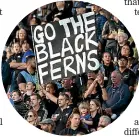 ?? ?? The Black Ferns have benefited from the aura of Eden Park.