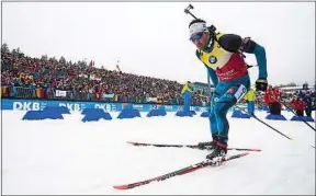  ??  ?? Martin Fourcade pourra bénéficier d’un nouveau type de fart, lors des JO.