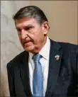  ?? Kenny Holston/ The New York Times ?? Among the Democrats who have fought to preserve subsidies for the oil and gas industry is Sen. Joe Manchin, of West Virginia, the state that is ranked second in coal production and fourth for natural gas.