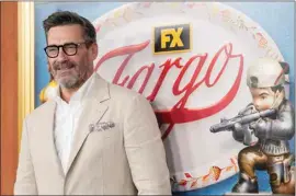  ?? CHRIS PIZZELLO / AP ?? Jon Hamm, a cast member in “Fargo,” poses at the premiere of the fifth season of the FX series Nov. 15 at Nya Studios in Los Angeles.