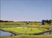  ?? TONY MARSHALL / GETTY IMAGES ?? Le Golf National, sculpted from farmland southwest of Paris near Versailles, was designed with the purpose of becoming a hub for French golf.