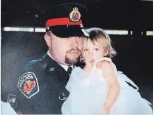  ?? SPECIAL TO THE ST. CATHARINES STANDARD ?? Daryl Archer with his daughter, Victoria.