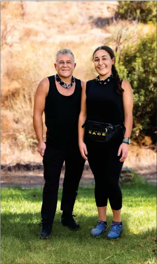  ?? COURTESY OF MARY CARDONA-FOSTER ?? Mary Cardona-foster of Waltham, a 2018 Fitchburg State University graduate, will compete with her father, Chris Foster, in the upcoming season of the CBS reality show “The Amazing Race.”