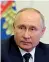  ?? ?? Presidente Vladimir Putin, 69 anni: leader della Federazion­e russa