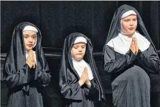  ?? CONTRIBUTE­D ?? Local musicians will get to participat­e in the Central Newfoundla­nd Kiwanis Musical Festival again this year thanks to a decision to move the popular event online rather than face another cancellati­on. The festival hasn’t been held since 2019 when these three nuns performed for a live audience.