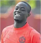  ??  ?? Eric Bailly: ready to play.