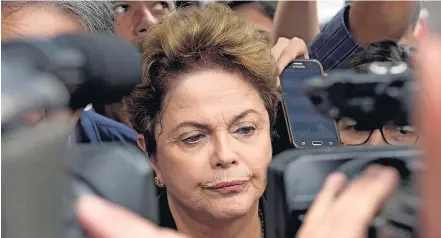  ??  ?? Derrota. Dilma não comentou resultado das eleições; ela gastou R$ 4,1 milhões na campanha, financiada por direção do partido