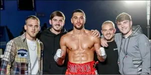  ?? ?? Champion: Callum Simpson with the Barnsley players and, below, on his way to victory. Pictures: Karen Priestley.