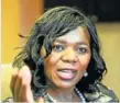  ??  ?? STICK TO YOUR GUNS: Readers back public protector Thuli Madonsela