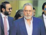  ?? AFP FILE ?? Vijay Mallya is wanted in India on loan defaults amounting to about ₹9,000crore.