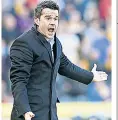  ??  ?? Rallying cry: Marco Silva’s Hull face Boro in a relegation battle