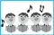  ??  ?? 10d. Get the sound of a singing group? (7)