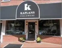  ?? PETER BANNAN — DIGITAL FIRST MEDIA ?? Kaplans Fine Jewelry on Market Street in West Chester is marking 40 years in business.