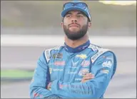  ?? Matt Sullivan / Getty Images ?? Bubba Wallace, the only black driver in NASCAR’S top-level Cup series, expressed frustratio­n that more drivers haven’t spoken out about the treatment of minorities by police department­s.