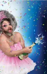  ?? DAVID HAWE PHOTO ?? Drag queen and lady bear Fay Slift is hosting the annual New Year’s party at Buddies in Bad Times.