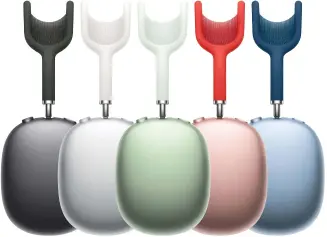  ??  ?? Apple’s new headphones come in a choice of five colors.