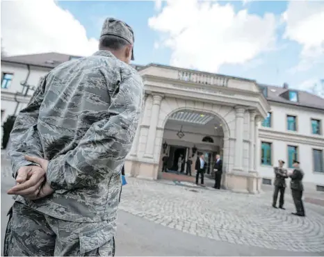  ?? FOTO: MARIJAN MURAT ?? Die Patch Barracks in Stuttgart-Vaihingen beherberge­n unter anderem das militärisc­he Hauptquart­ier der US-Truppen in Europa (Eucom).