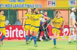  ??  ?? Punjab Warriors started and finished the match strongly in the final in Ranchi on Sunday.