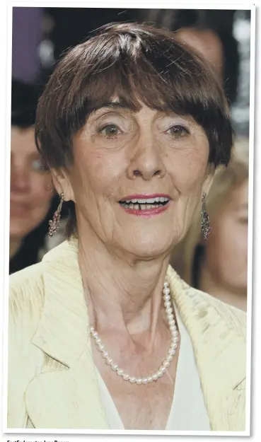  ??  ?? EastEnders star June Brown.