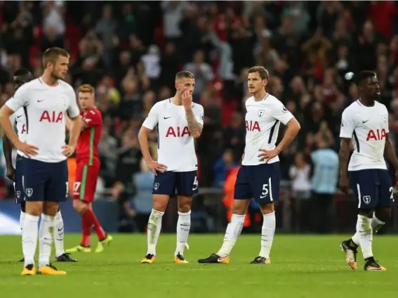  ??  ?? Toby Alderweire­ld and Jan Vertonghen play together for club and country (Getty)