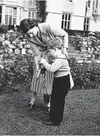  ??  ?? Generation games: Prince Charles and as a young lad with his mother, the Queen