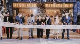  ??  ?? RIBBON CUTTING CEREMONY at bai Hotel Cebu.