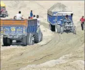  ?? HT FILE ?? Illegal sand mining by well-connected cartels has been a persistent problem in parts of Punjab.