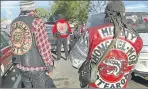  ??  ?? Feared Mongrel Mob gangs