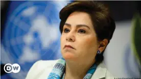  ??  ?? Die Chefin des Klimasekre­tariats UNFCCC, Patricia Espinosa, fordert mehr Anstrengun­gen weltweit zum Erreichen der Klimaziele