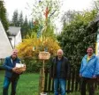  ?? Foto: Willi Baur ?? Ein Maibaum für den Bärenwirt in Holz‰ heim‰neuhausen.